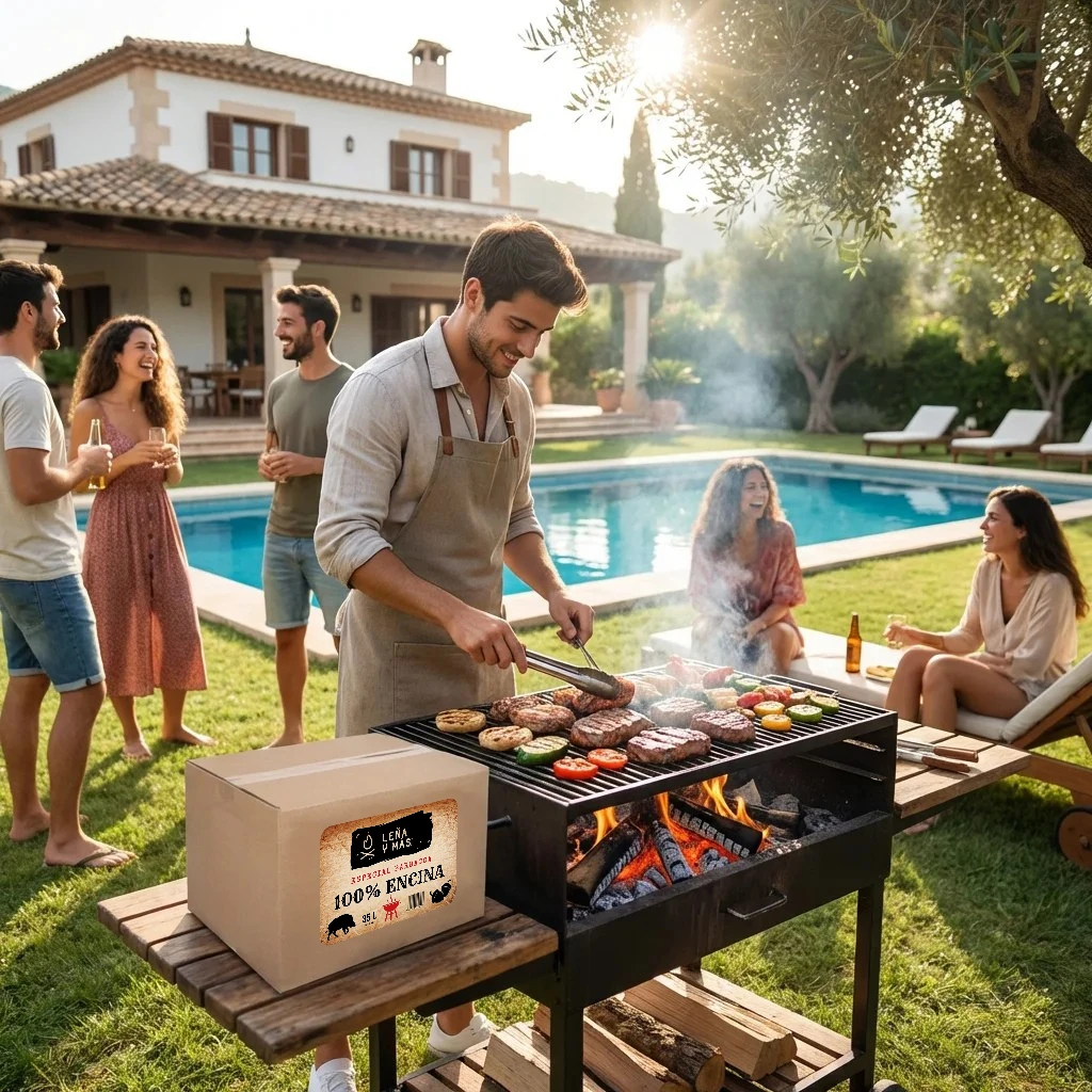Caja Encina Barbacoa 35L (Gourmet) en Lleida